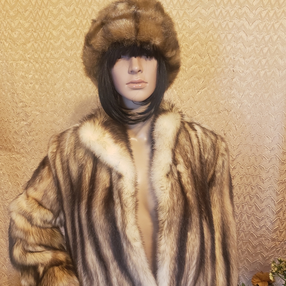 Genuine Fur long coat